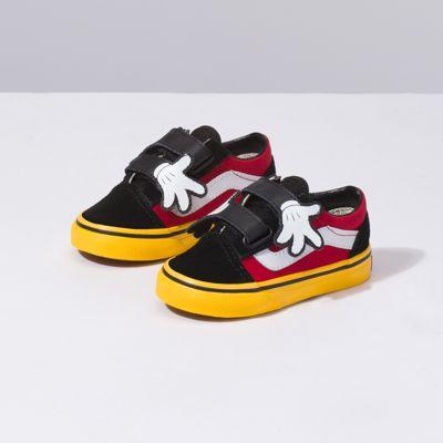 Vans Disney X Vans Toddler Old Skool V (mickey Mouse Hugs/yellow)