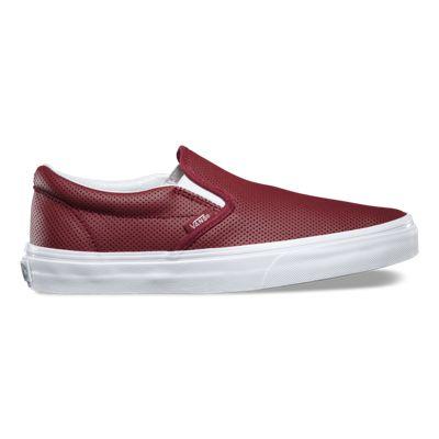 Vans Mens Shoes Skate Shoes Mens Shoes Mens Sandals Shoes Mens Shoes Perf Leather Slip-on (port)