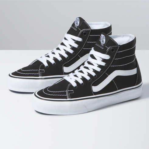 Vans Canvas Sk8-hi Tapered (black/true White)