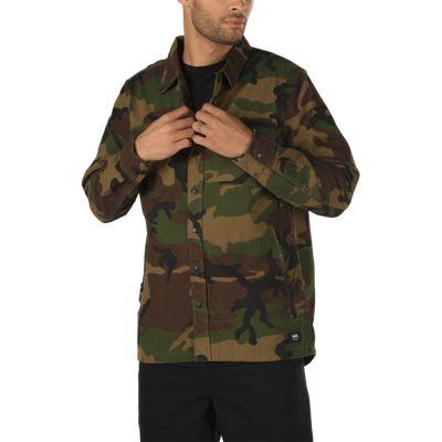 Vans Cutler Shirt (oversized Woodland Camo)
