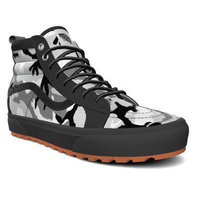 Vans Customs Black/grey Camo Sk8-hi Mte-1 (customs)