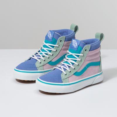Vans Kids Sk8-hi Mte (lilac Snow/ultramarine)