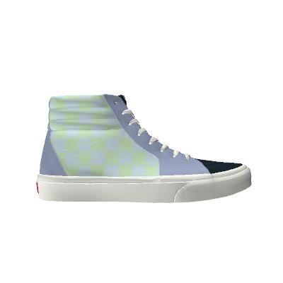 Vans Customs Checkerboard Sk8-hi Shoes