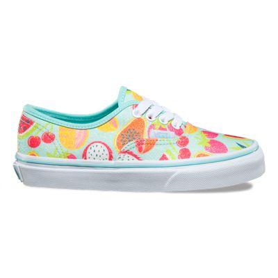 Vans Kids Glitter Fruits Authentic (island Paradise/true White)