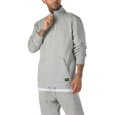 Vans Versa Quarter Zip Dx (cement Heather)