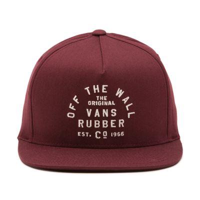 Vans Stacked Rubber Flexfit Hat (port Royale)