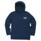 Vans Boys Full Patched Pullover Hoodie (dress Blues)