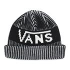 Vans Stripe Cuff Beanie (black-white)
