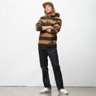 Vans Tall Box Stripe Pullover Hoodie (black/rubber)
