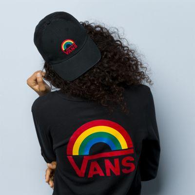 Vans Make It Rainbow Long Sleeve Tee (black)