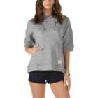 Vans Say My Name Ss Hoodie (concrete Heather)