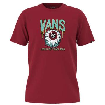 Vans Kids Eyes Up T-shirt (chili Peppper)