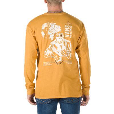 Vans Wifi Death Long Sleeve T-shirt (mineral Yellow)