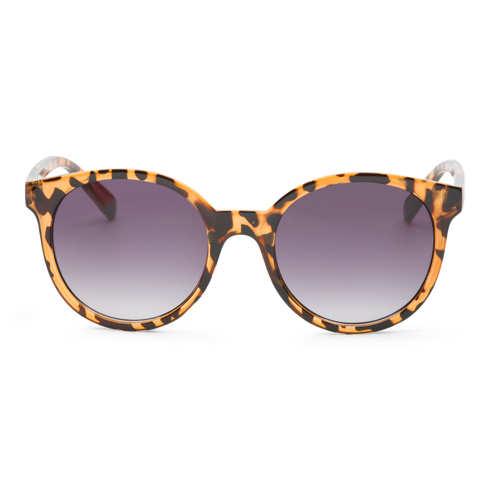 Vans Rise And Shine Sunglasses (tortoise/gradient Smoke Lens)