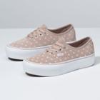 Vans Suede Polka Dot Authentic Platform 2.0 (shadow Gray/true White)