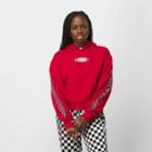 Vans Tracked Cropped Hoodie (chili Pepper)