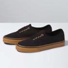 Vans Gum Authentic Shoe (black/rubber)