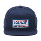 Vans Boys Newton Snapback Hat (dress Blues)