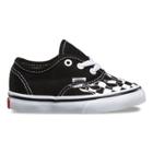 Vans Toddler Checker Flame Authentic (black True White)