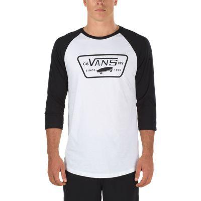 Vans Full Patch Raglan (white-black)
