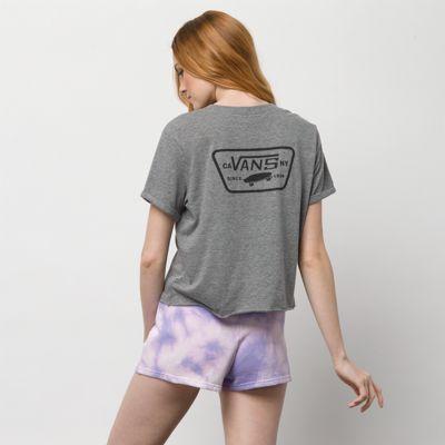 Vans Full Patch Roll Out Tee (grey Heather)