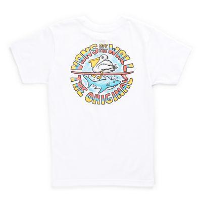 Vans Little Kids Beach Leech T-shirt (white)