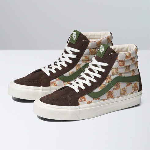 Vans Bricolage Check Sk8-hi 38 Dx Shoe (multi Check)