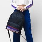 Vans Realm Classic Backpack (dress Blues Rally Stripe)