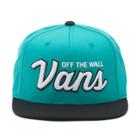 Vans Wilmington Snapback Hat (baltic-black)