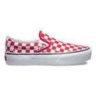 Vans Slip-on Platform (racing Red True White)