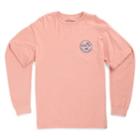 Vans Vintage Mini Palm Long Sleeve T-shirt (baltic-rose Tan)