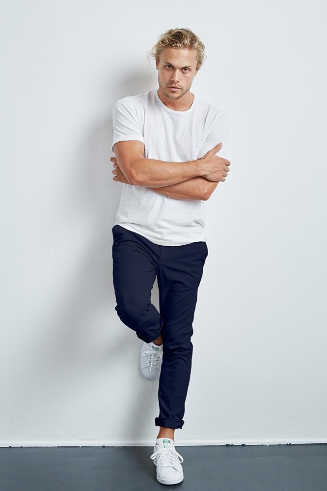 Velvet Men Sammi Woven Tailored Pant-midnight-bottoms