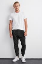 Velvet Men Crosby Luxe Fleece Jogger-black-luxeflc