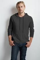 Velvet Men Matthias Cotton Mesh Hoodie-exhaust-mesh
