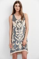 Velvet Clothing Delphinia Sequin Shift Dress -cameo-sequincrepe