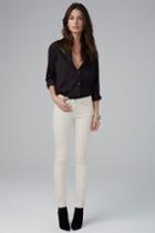 Velvet Clothing Toni Skinny Jean In Stone-stone-denim