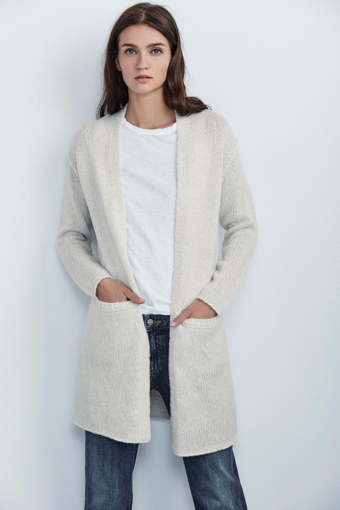 Velvet Clothing Boheme Chunky Fringe Cardigan-winter-chunkfrng