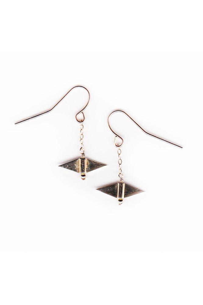 Velvet Clothing Burn Flame Earrings By Ild-ild-burn-e