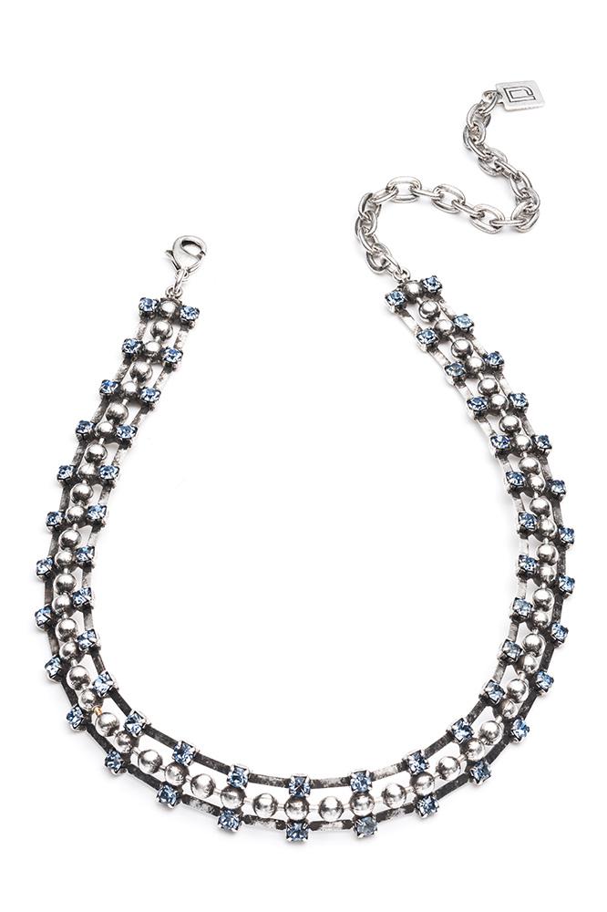 Velvet Clothing Dulce Choker By Dannijo-silver-dannijo-db