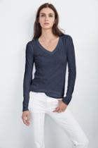 Velvet Clothing Blaire Original Slub Tee-castle-velorig