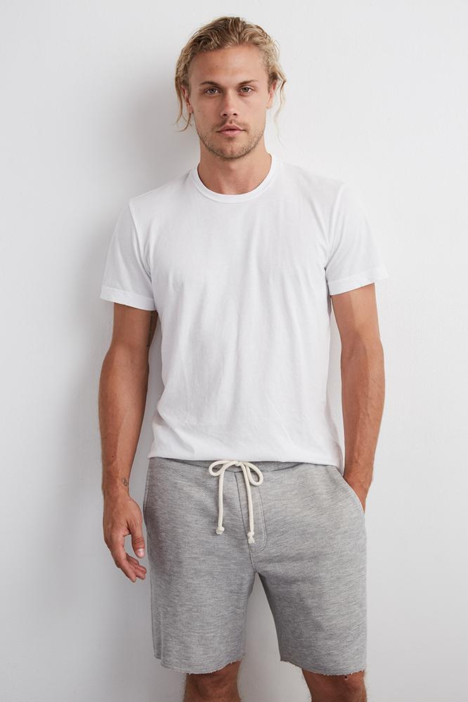 Velvet Men Lohan French Terry Short-heathergrey-frenchterry