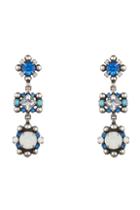 Velvet Clothing Clarita Earrings By Dannijo-silver-clarita