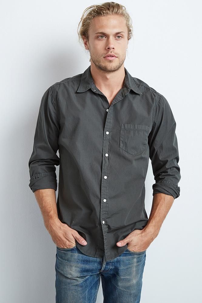 Velvet Men Fletch Woven Button-up Shirt-exhaust-wovenshirts