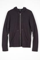 Velvet Men Amari Double Fold Zip-up Hoodie-exhaust-dblfold