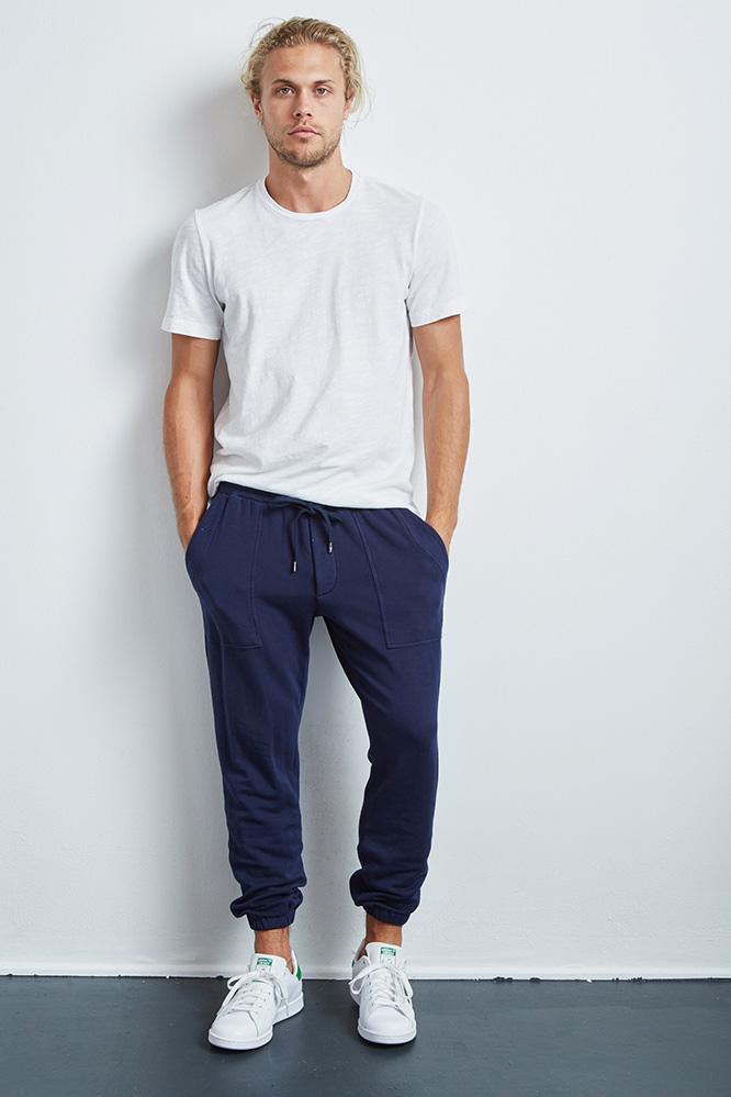 Velvet Men Horace Luxe Fleece Joggers-midnight-luxeflc