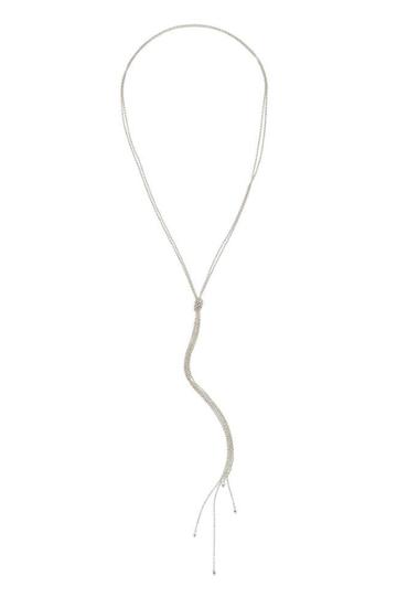 Velvet Clothing Rain Necklace By Mara Carrizo Scalise-silver-mcs