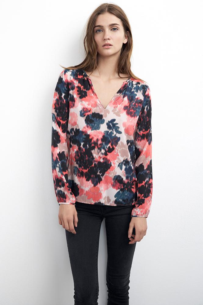 Velvet Clothing Vera Printed Challis Popover-brushfire-printedchallis