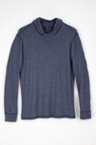 Velvet Men Lucky Heather Jersey Knit Hoodie-blue-cozhthjrs