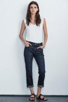 Velvet Clothing Christy High Rise Boyfriend Jean In Ink-ink-denim