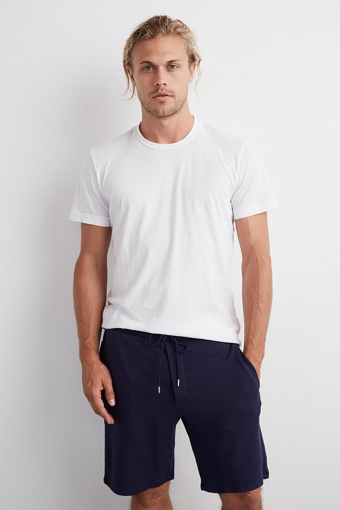 Velvet Men Atlas Luxe Fleece Drawstring Short-neptune-luxeflc